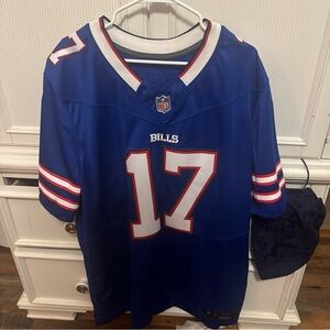 NWOT Nike Vapor Limited Josh Allen Home Jersey, Size XXL $175 Retail